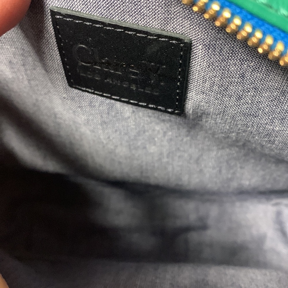 Clare V. Green Quilted Chanel Leather Midi Sac - Picture 6 of 11